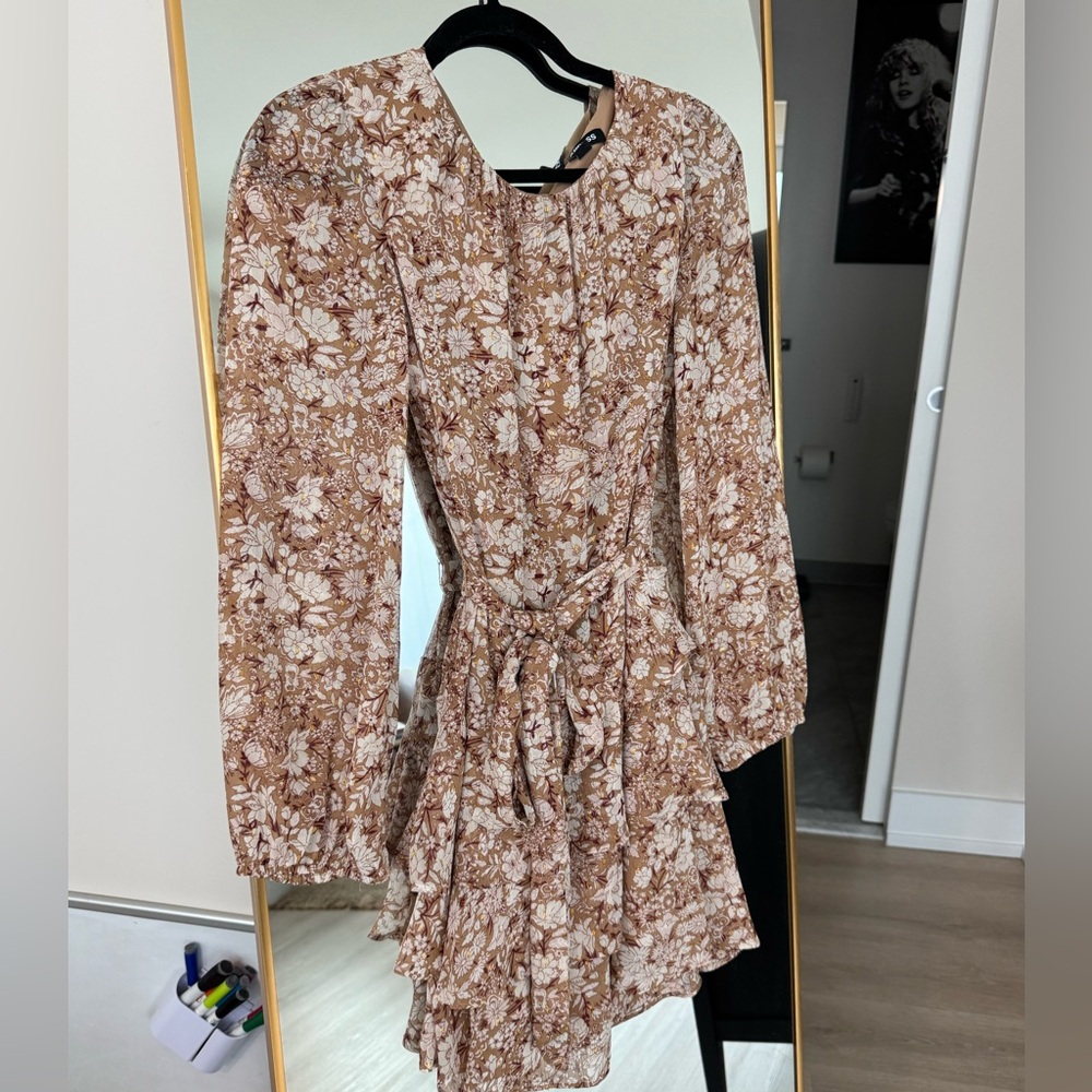 Express - Pink Floral Dress - XS